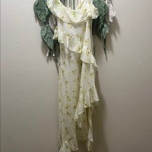 Forever 21 Yellow Floral Dress